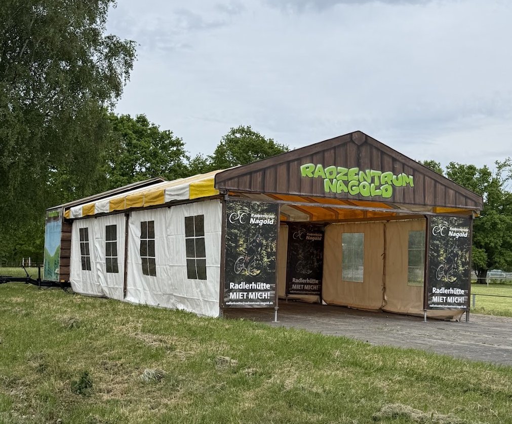 Radlerhütte · Bierwagen